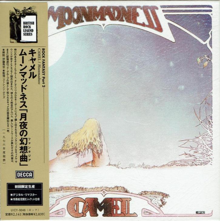 Camel – Moonmadness Japanse Persing CD SYMFO, Cd's en Dvd's, Cd's | Rock, Ophalen of Verzenden