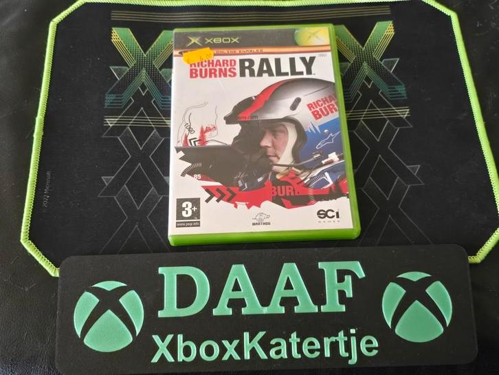 Richard Burns rally - Xbox original & Xbox 360, Spelcomputers en Games, Games | Xbox Original, Zo goed als nieuw, Racen en Vliegen