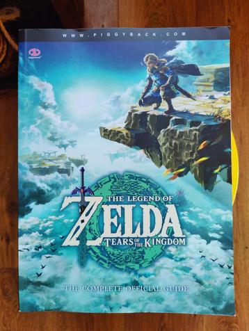 Zelda - Piggyback - Tears of the kingdom - Game Guide beschikbaar voor biedingen