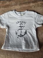 Armani baby shirt maat 62, Kinderen en Baby's, Babykleding | Maat 62, Ophalen of Verzenden, Zo goed als nieuw