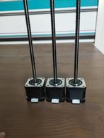 3x 300mm lead screw nema17 stepper motors, Ophalen of Verzenden, Gebruikt