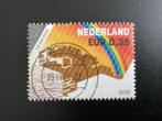 Nederlandse Postzegel - KNMI 150 jaar, Ophalen of Verzenden, Na 1940, Gestempeld