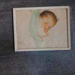 Slapende baby, Bessie Peage, jaren 50, Antiek en Kunst, Ophalen of Verzenden