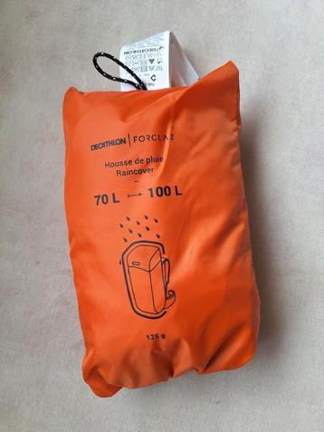 Decathlon Forclaz Regenhoes Rugzak 70-100L - Nieuw beschikbaar voor biedingen