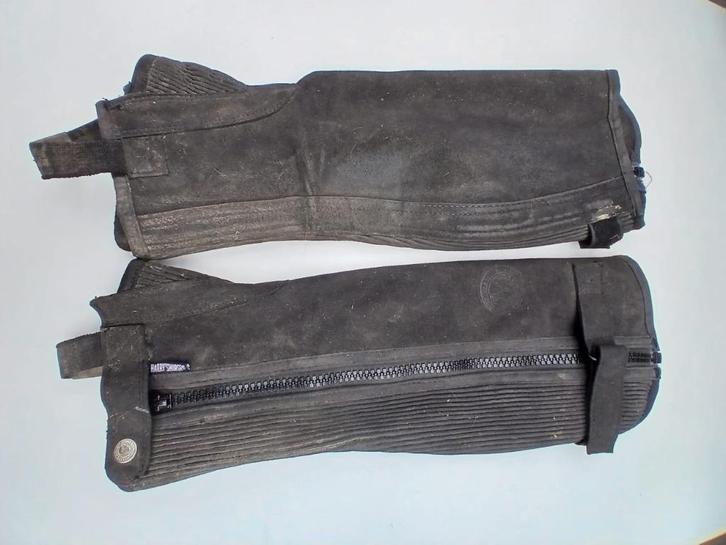 Chaps maat S Harry Horse Zwart, Dieren en Toebehoren, Paardrijkleding, Zo goed als nieuw, Dames, Schoeisel, Overige soorten, Ophalen of Verzenden