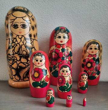 9 delige baboeschka beschikbaar voor biedingen
