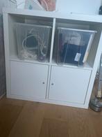 Kallax kast met twee deurtjes, Ophalen, 50 tot 100 cm, Zo goed als nieuw, Minder dan 100 cm