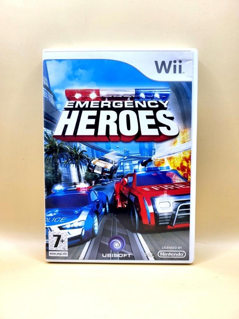 Emergency Heroes (Geen Boekje) - Nintendo Wii, Nintendo support, 1 speler, Eén computer, Ophalen of Verzenden