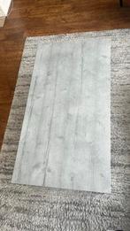 Bijzettafel in grijs en wit, Huis en Inrichting, Tafels | Bijzettafels, Minder dan 45 cm, Rechthoekig, Zo goed als nieuw, Hout