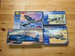 4x 1/72 WW2 jagers, Overige merken, 1:72 tot 1:144, Ophalen of Verzenden, Zo goed als nieuw
