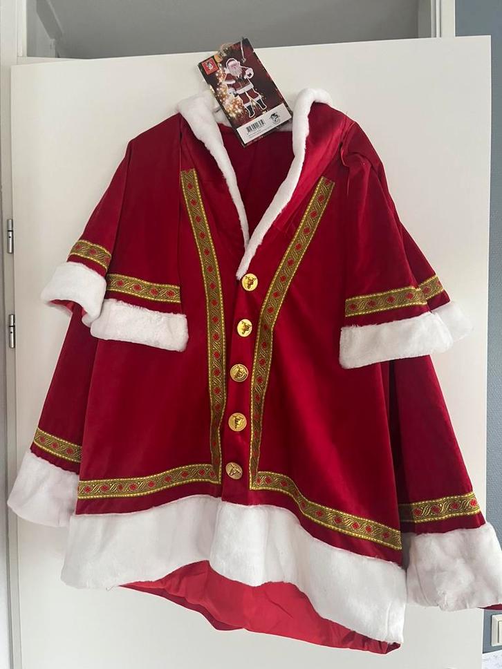 Mooi kerstmanpak fluweel, Diversen, Sinterklaas, Nieuw, Ophalen of Verzenden