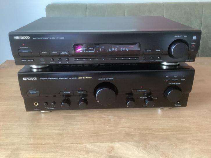 Kenwood KT 6050 RDS topmodel FM AM tuner, Audio, Tv en Foto, Tuners, Zo goed als nieuw, Ophalen of Verzenden