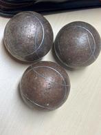 Vintage jeu de boules- of petanqueballen, Vintage jeu de boules- of petanqueballen, Ophalen of Verzenden, Zo goed als nieuw, Vintage jeu de boules- of petanqueballen
