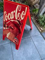 Reclamebord Coca-Cola vintage Uitklapbaar., Reclamebord, Gebruikt, Ophalen of Verzenden