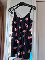 Kort broekpak merk H&M maat 36/38 2 euro, Kleding | Dames, Jumpsuits, H&M, Zwart, Ophalen of Verzenden, Zo goed als nieuw