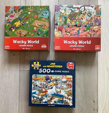Wacky World puzzel - Jan van Haasteren - Thats Life puzzel beschikbaar voor biedingen