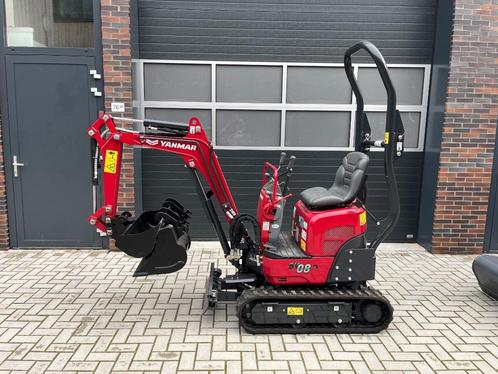 Graafmachine minigraaf yanmar sv08c1 Nieuw!Rubs/Snelwissel., Zakelijke goederen, Machines en Bouw | Kranen en Graafmachines, Graafmachine