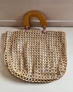 Nieuw hand gemaakte houten kralen schoudertas strandtas, Ophalen of Verzenden, Nieuw, Overige kleuren