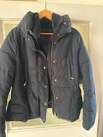 Zwarte Zara jas met bontkraag - XL, Ophalen of Verzenden, Zo goed als nieuw, Maat 42/44 (L), Zwart