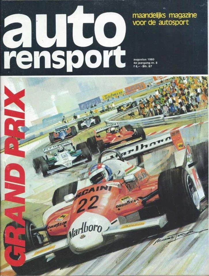 Autorensport 8 1980 : Formule 1 Nederland - Hunsruck Rallye, Boeken, Auto's | Folders en Tijdschriften, Gelezen, Algemeen, Ophalen of Verzenden