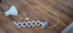 Vintage schaarlamp wit, Ophalen, Gebruikt, Vintage schaarlamp
