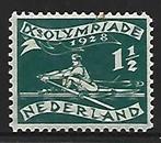 Nederland 212P, streepje op roeispaan, postfris., Postzegels en Munten, Ophalen of Verzenden, T/m 1940, Postfris
