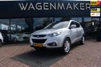 Hyundai Ix35 2.0i 4WD i-Catcher AUT|NAV|CAM|Leder|DealerOH!, Automaat, Zwart, 4 cilinders, Stoelverwarming