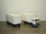 Daf 1900 Truck & Trailer NAMAC - Lion Car 1:50, Hobby en Vrije tijd, Modelauto's | 1:50, Lion car, Zo goed als nieuw, Verzenden