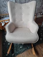 Mooie beige schommelstoel merk Aemely!, Ophalen, Zo goed als nieuw, Stoel(en)