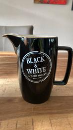 <Wade Whisky waterkan hoog Black & White >, Ophalen of Verzenden, Zo goed als nieuw, Overige typen