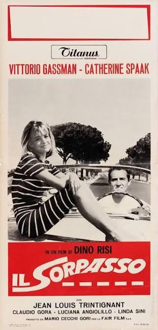 2. IL Sorpasso, regie Dino Risi, met Vittorio Gassman (1961), Cd's en Dvd's, Dvd's | Filmhuis, Zo goed als nieuw, Frankrijk, Alle leeftijden