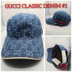 LUXE GUCCI PET DENIM 2 MODELLEN €35,- P.STUK !!, Kleding | Heren, Hoeden en Petten, Ophalen of Verzenden, Nieuw, One size fits all
