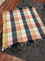 Geruite deken - Zo goed als nieuw,125cm/125cm, 100 tot 150 cm, Wit, 200 cm of meer, Ophalen of Verzenden