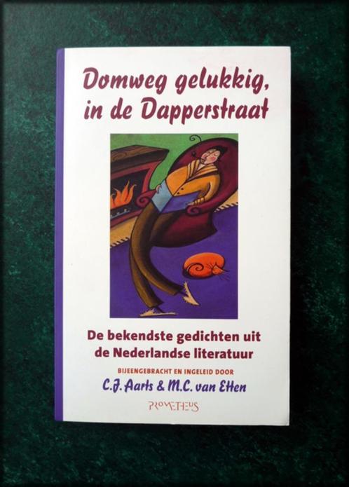 DOMWEG GELUKKIG IN DE DAPPERSTRAAT - Gedichten - De bekendst, Boeken, Gedichten en Poëzie, Zo goed als nieuw, Verzenden