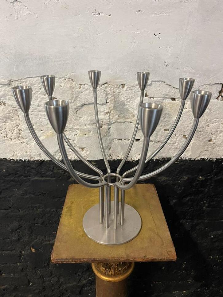 Vintage Ikea kandelaar Stockholm Hagberg jaren negentig, Huis en Inrichting, Woonaccessoires | Kandelaars en Kaarsen, Zo goed als nieuw