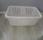 2x Ikea wasmand was mand wit opberg plastic, Ophalen, Gebruikt, Wit