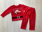Disney Cars Kerst Pyjama Kerstpyjama Rood, Jongen, 110 - 116, Disney, Nacht- of Onderkleding, Ophalen of Verzenden, Zo goed als nieuw