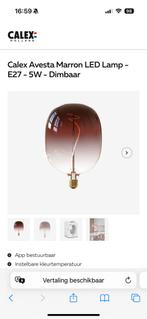 Calex Avesta Marron Gradient Hanglamp, Ophalen of Verzenden, Zo goed als nieuw, Glas, Minder dan 50 cm