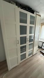 IKEA PAX kast - wit, Ophalen, 200 cm of meer, 50 tot 75 cm, Glas