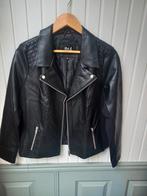 Kunst lederen jasje, Kleding | Dames, Ophalen, Zo goed als nieuw, Maat 42/44 (L), Zwart