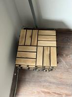 Houten vlonders voor balkon, Tuin en Terras, Terrasdelen en Vlonders, Ophalen of Verzenden, Zo goed als nieuw, Hout