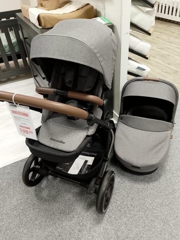 Kinderwagen Easywalker Harvey3 Exclusive Grey, Kinderen en Baby's, Overige Kinderen en Baby's, Zo goed als nieuw, Ophalen