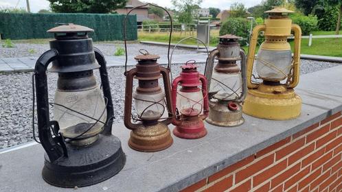 Stormlampen, Antiek en Kunst, Antiek | Lampen, Ophalen of Verzenden