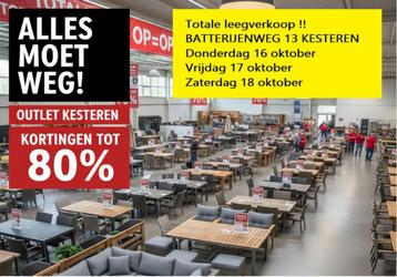 TOTALE LEEGVERKOOP TUINMEUBELEN OUTLET KESTEREN DO VR ZA beschikbaar voor biedingen