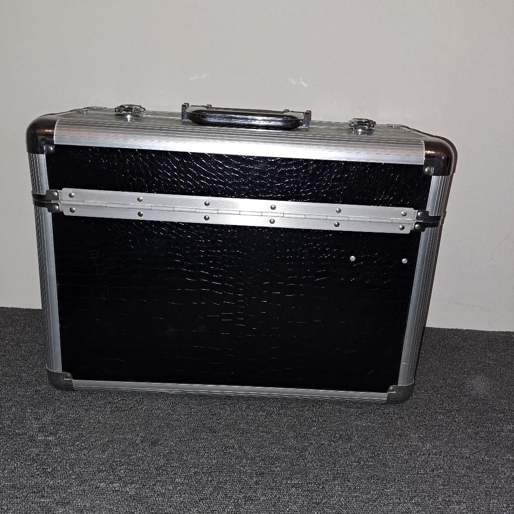 Kapperskoffer, Ophalen, Hard kunststof, Slot, Minder dan 50 cm