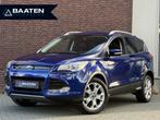 Ford Kuga 1.6 Titanium 150 PK|1e eig.|1/2Leder|Navi|Trekhaak, Auto's, Voorwielaandrijving, 15 km/l, Stoelverwarming, 4 cilinders