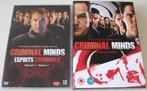 Dvd *** CRIMINAL MINDS *** Seizoen 1 + 2, Cd's en Dvd's, Dvd's | Tv en Series, Boxset, Ophalen of Verzenden, Vanaf 12 jaar, Zo goed als nieuw