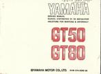 Yamaha GT50 GT80 service manual (7296z), Ophalen of Verzenden, Zo goed als nieuw