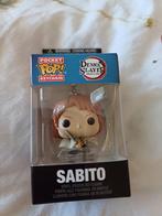Funko pop, keychain Sabito, Demon slayer, Ophalen of Verzenden, Nieuw