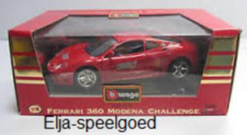 Bburgo Ferrari 360 Modena 1:18 1999 ROOD 3378 modelauto beschikbaar voor biedingen